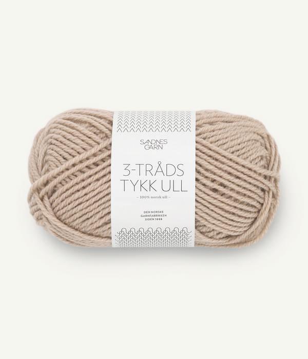 3Tråds Tykk Ull [3Threads Thick Wool]