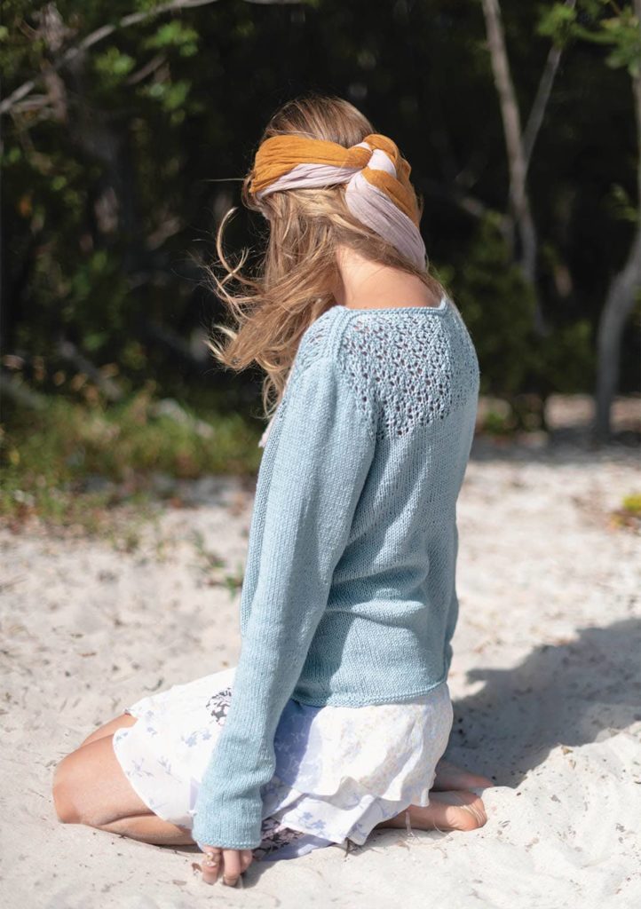 Lace Sweater Knitting Pattern