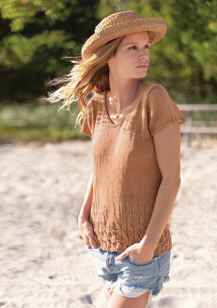 Sandnes Garn Lace Top Pattern & Yarn Kit