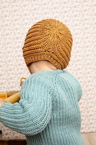 Lilac Baby Blanket Nr 9e - Mother Knitter | Sandnes Yarn USA