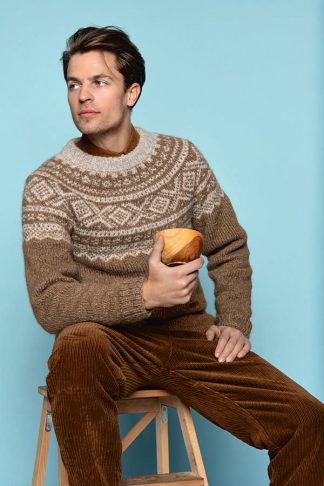 Sandnes Garn Classic Marius Men's Sweater Kit