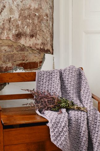 Ridge Blanket – Mother Knitter | Sandnes Garn Yarn in USA