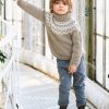 Sandnes Garn Free Pattern: Ask Sweater for Kids