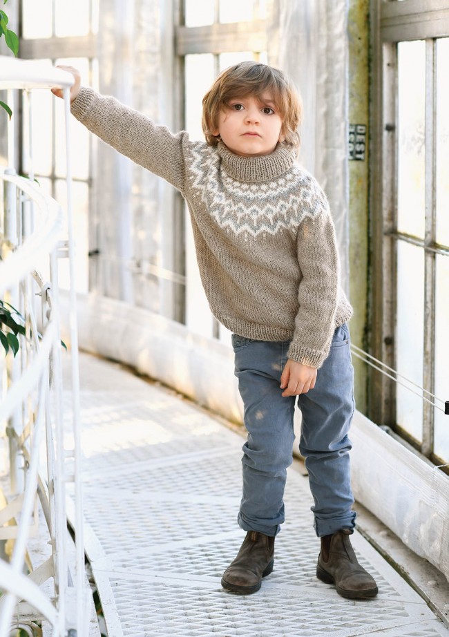 Stilk Kritisere klart Sandnes Garn Free Pattern: Ask Sweater for Kids