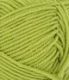 A skein of yarn in lime green