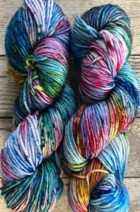 Indie-dye yarn