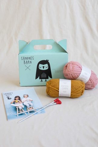 Sandnes Garn Kit's Learn to Knit Kit