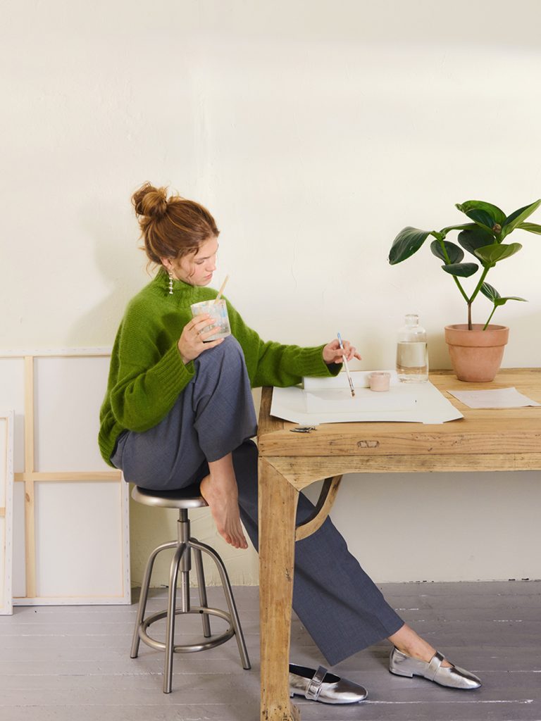 V12 オリーブグリーン Lサイズ セーター ウール100％クルーネックセーター【大きいサイズ】 通販【ニッセン】