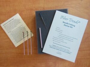 FIBER TRENDS STARTER NEEDLE FELTING SET